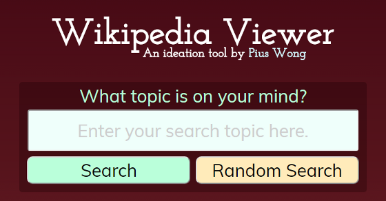 Preview image of Wikipedia Viewer